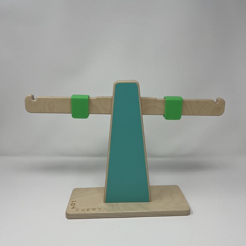 Lovevery Every Which Weigh Balance Scale Wooden - No Buckets